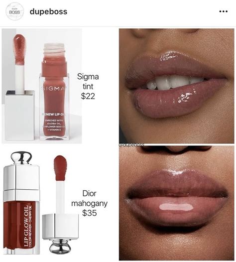 elf dior lip gloss dupe|dior mahogany lip glow dupe.